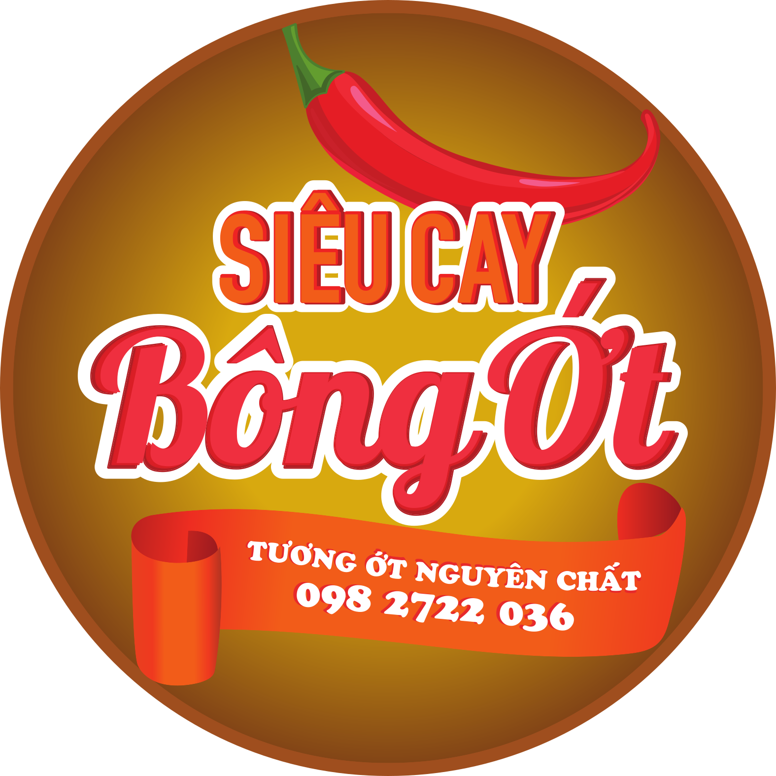 Tương ớt Bông Ớt - new logo